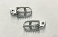 COPPIA PEDALINE POGGIAPIEDI PER MINICROSS PITBIKE KAYO KMB KT50 TS90 ET110