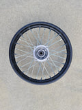 CERCHIO BSE 14" PITBIKE POSTERIORE 140cc PERNO RUOTA DA 15mm 30 RAGGI PER GOMME 90/100-14