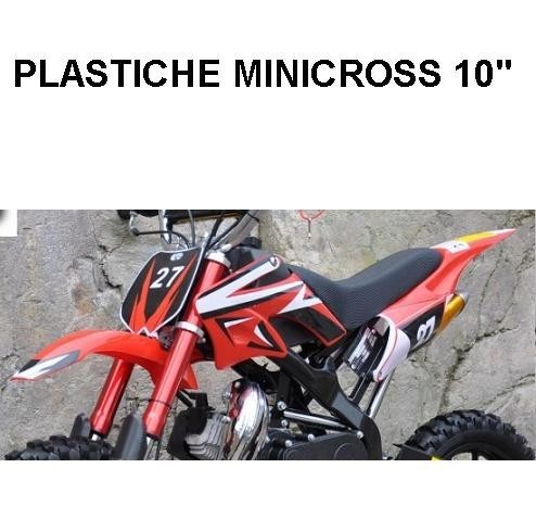 CARENE MINICROSS SPIDER - 10" minimoto cross plastiche
