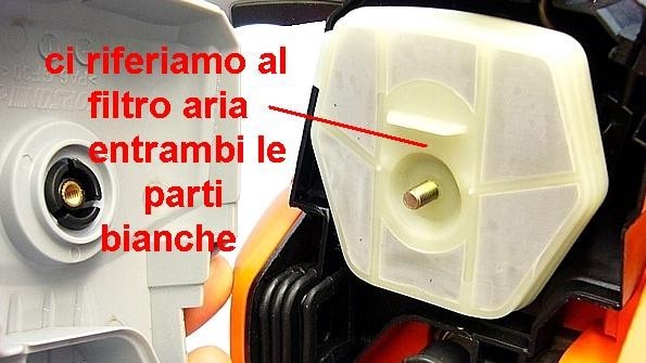 FILTRO ARIA PER MOTOSEGA 25CC POTATURA RICAMBIO ORIGINALE
