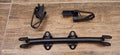 SET PEDALINE E SUPPORTO PIT BIKE SCORPION DESTRA E SINISTRA POGGIA PIEDI