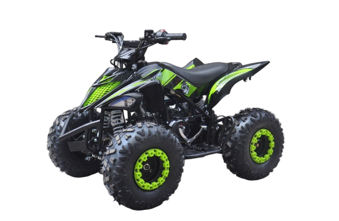 Quad ATV Raptor 110 Automatico Con Retromarcia E Ruote 7 Pollici