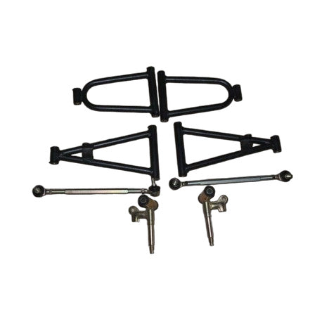 Set braccetti + trapezzi + testine quad miniquad ATV 110cc 7"