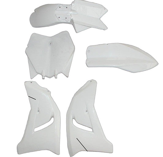 SET PLASTICA ANTERIORE MINICROSS MORINI 65cc – minimoto cross LEM KTM