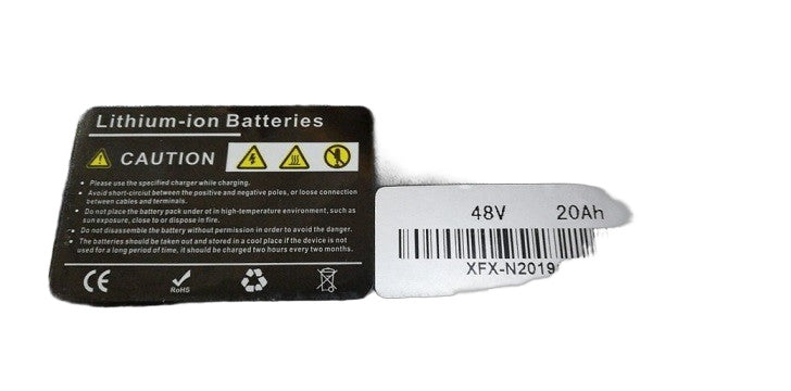 Batteria A Litio Scooter Elettrico Sky Ii Revenge 48V 20ah