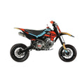 Adesivi Colombia X Plastiche Krz Tt125 Tt140 Tt170 Pit Bike Cross Motard Td160 By KAYO Sticker