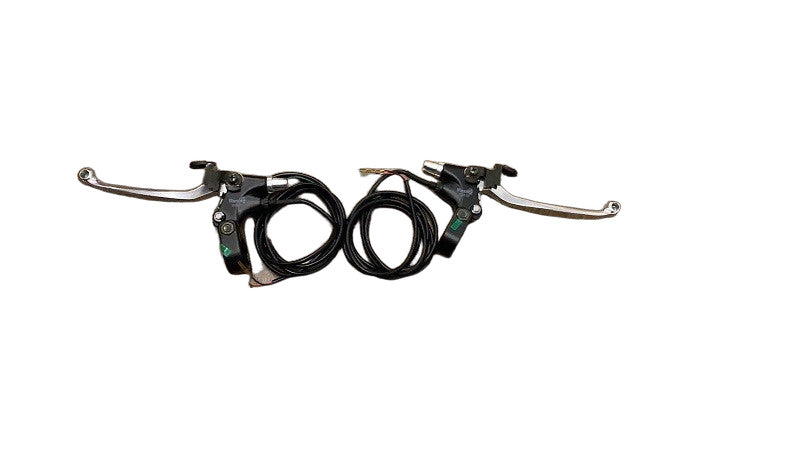 Coppia Leve Freni Per Monopattino Elettrico Chaos 48V 1600W Ruote 6.5