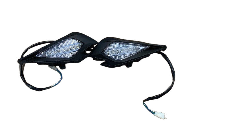 Coppia Fanali LED Anteriori Quad KAYO At110 At125 Modello Nuovo