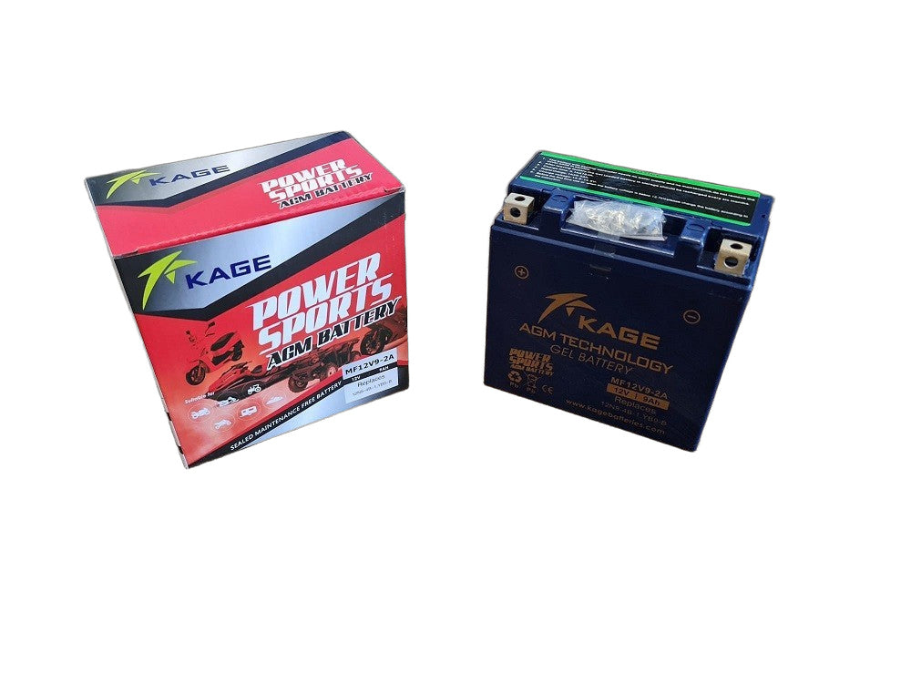 Batteria 9ah 12V Quad Miniquad Pitbike Moto Scooter Tecnologia Agm Mf12v9 – 2a