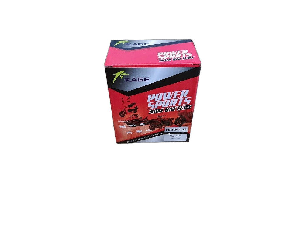 Batteria 7ah 12V Quad Miniquad Pitbike Moto Scooter Tecnologia Agm Mf12v7 – 2a