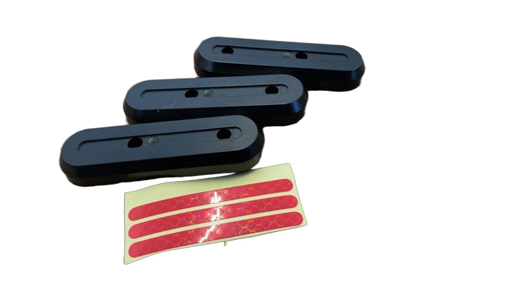 Set Plasiche Anteriori Posteriori Copri Perno Copri Ruota Per Monopattino Elettrico Xpro…
