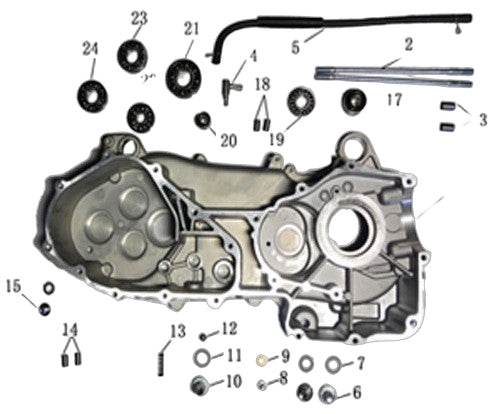Vite Tappo Carter Blocco Motore Gy6 Quad KAYO Au180 180cc