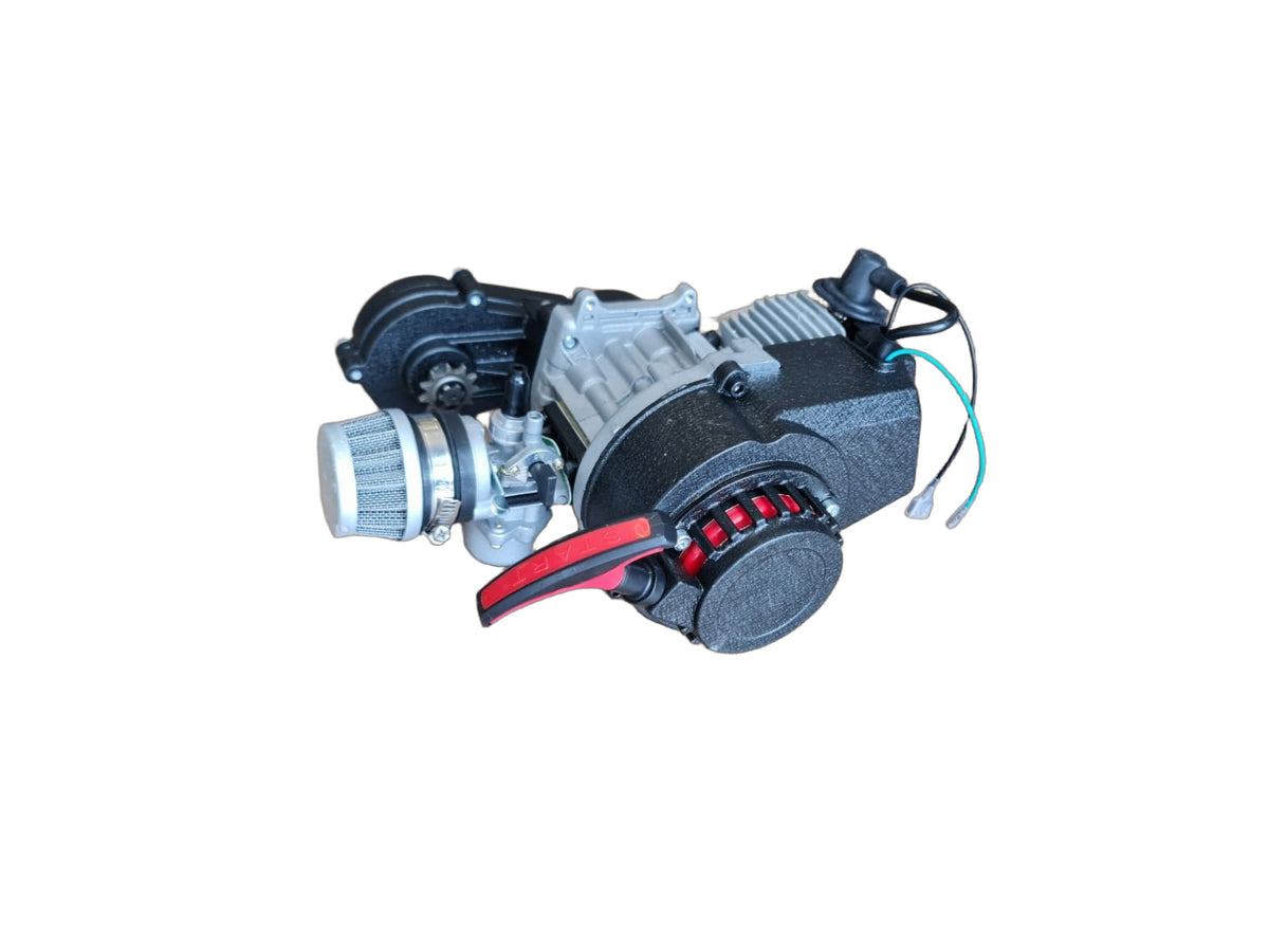 Blocco Motore Minicross Completo 50cc Con Carburatore Campana