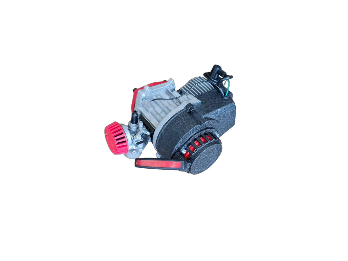 Blocco Motore Minimoto Miniquad Completo 50cc Con Carburatore Campana