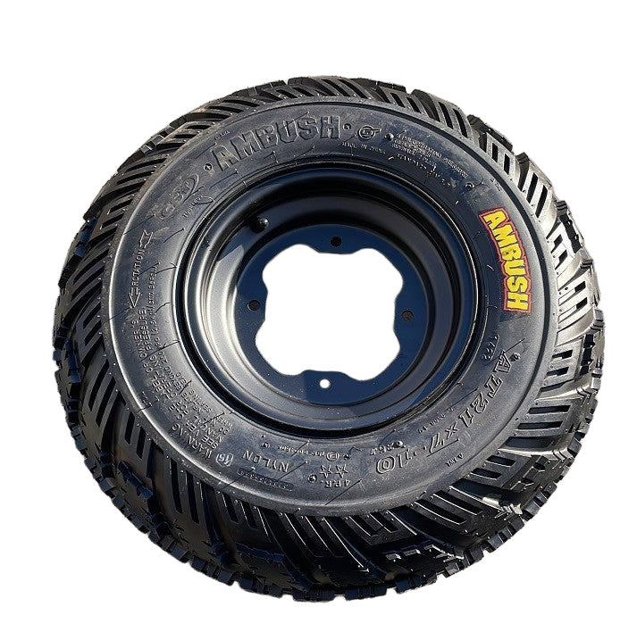 1 Coppia Gomme Cerchiate Anteriori Destra Sinistra 21x7 – 10 Per Quad KAYO A300 300cc