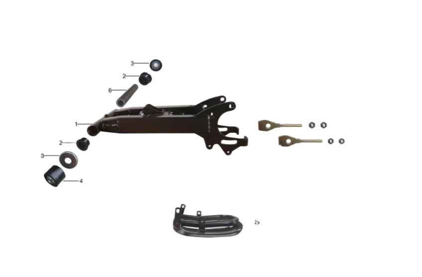 1cp Rondelle Carro Posteriore Quad KAYO Au180 A180 Au150 A150 180cc 150cc