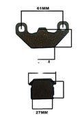 1cp Pastiglie Freno Posteriori Per Minicross Morini 50cc 2t