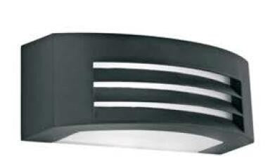 AF91011 LAMPADA APPLIQUE PLAFONIERA PARETE MURO ESTERNO INTERNO CON ATTACCO E27 LED