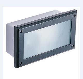 AF3261 LAMPADA INCASSO APPLIQUE PLAFONIERA PARETE MURO ESTERNO INTERNO CON ATTACCO E27 LED