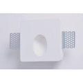 mw9430 FARETTO SEGNAPASSI IN GESSO MURO DA PARETE A SCOMPARSA X LAMPADE LED DESIGN