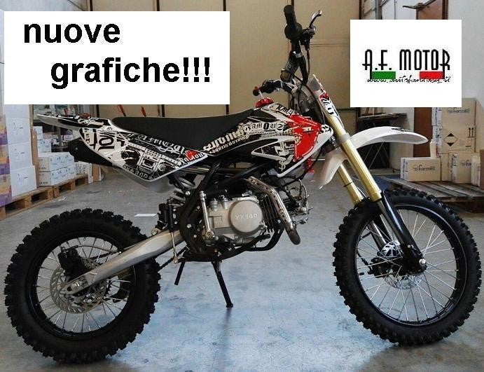 Adesivi GOTICI Per Carena Pit Bike CRF 70 Grafiche BSE cross minicross