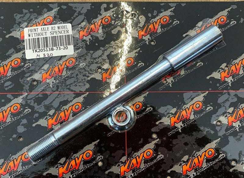 PERNO ANTERIORE RUOTA 15mm 225mm SUPERMOTO GP1 KAYO MOTARD RACING PER FORCELLE FASTACE - pit bike stradale minimoto