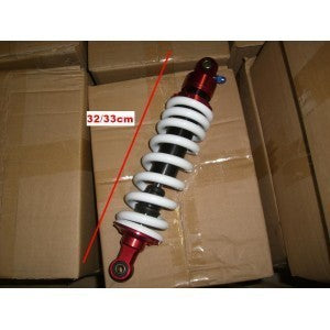AMMORTIZZATORE 32 33cm BSE GAS REGOLABILE PIT BIKE CROSS MINICROSS MINIMOTO