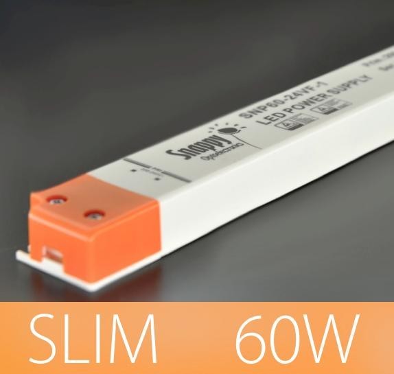 SNAPPY SNP60-12VF ALIMENTATORE 12VOLT LED SLIM 60W DRIVER STRIP