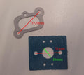 KIT GUARNIZIONI COLLETTORE CARBURATORE DECESPUGLIATORE 43 52 53CC 2 TEMPI