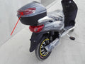 PLASTICA RIFLETTENTE ROSSA DEL BOX PORTAOGGETTI POSTERIORE - bici elettrica scooter sky II tipo z-tech
